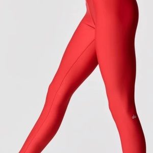 ALO YOGA High-Waist Legging- RED/BRAND NEW!